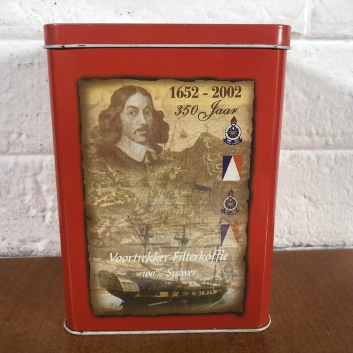 Set of 5 Vintage Voortrekker Coffee Tins - Image 2