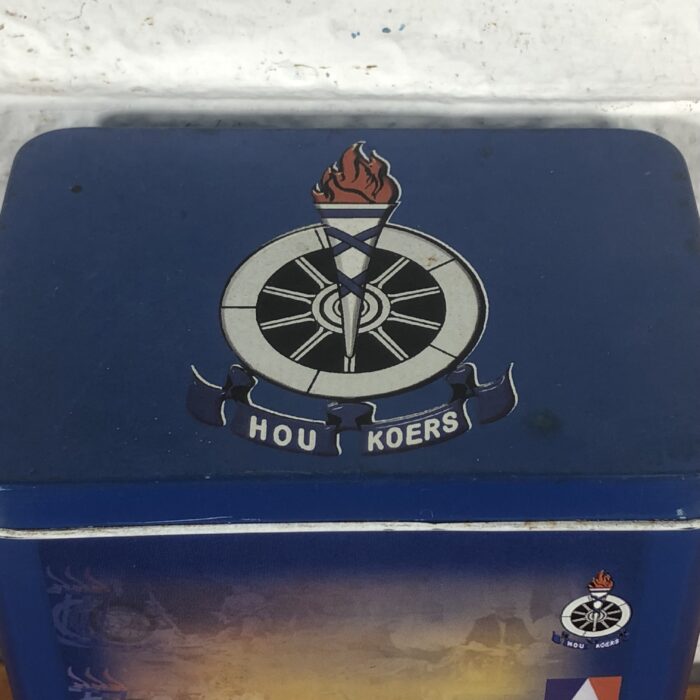 Set of 5 Vintage Voortrekker Coffee Tins - Image 7