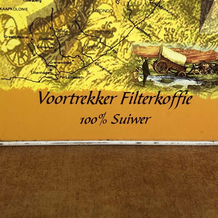 Set of 5 Vintage Voortrekker Coffee Tins - Image 5