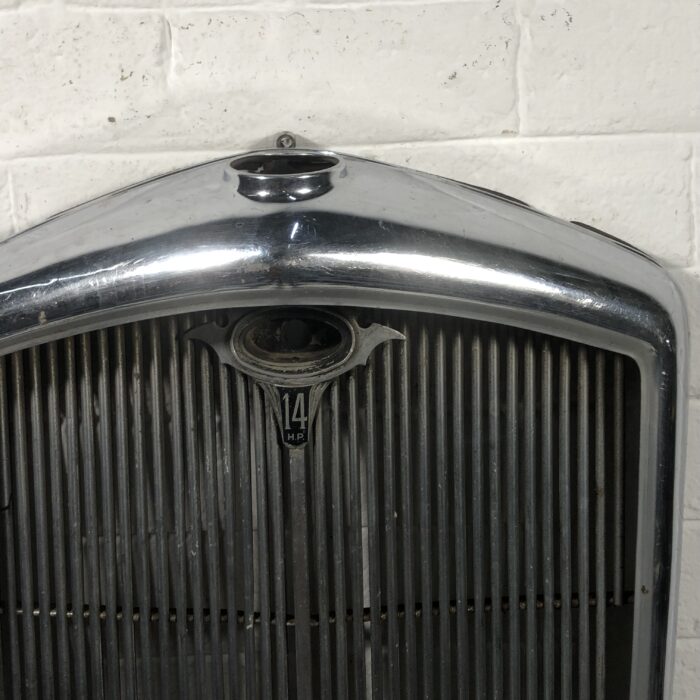 Vintage 1930s Wolseley 14 Grill - Image 8