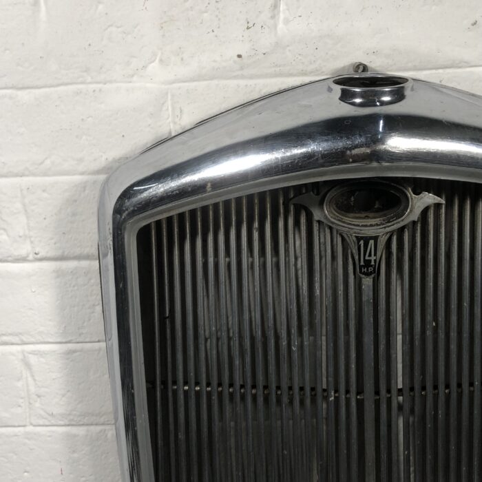 Vintage 1930s Wolseley 14 Grill - Image 7