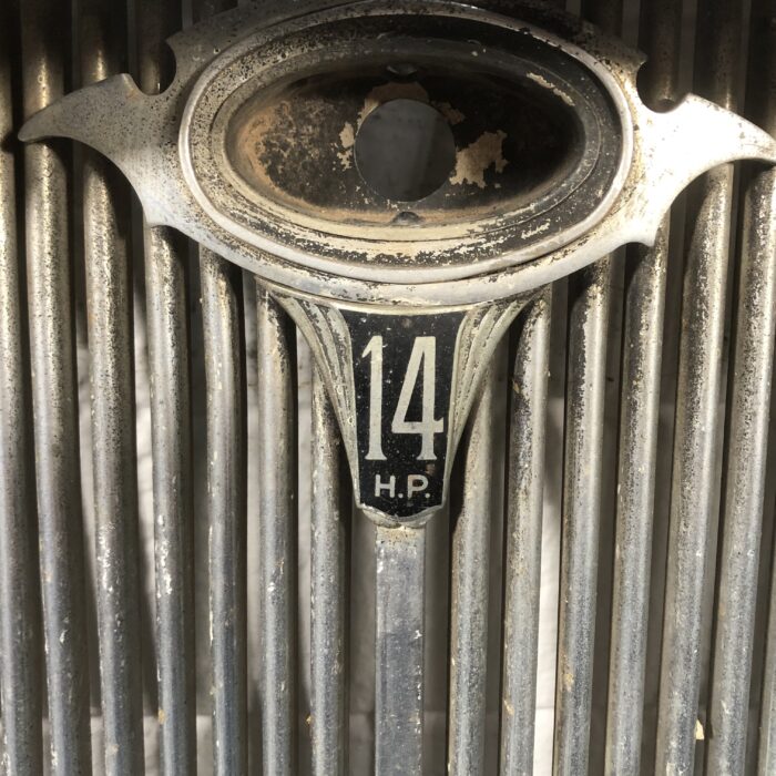 Vintage 1930s Wolseley 14 Grill - Image 6