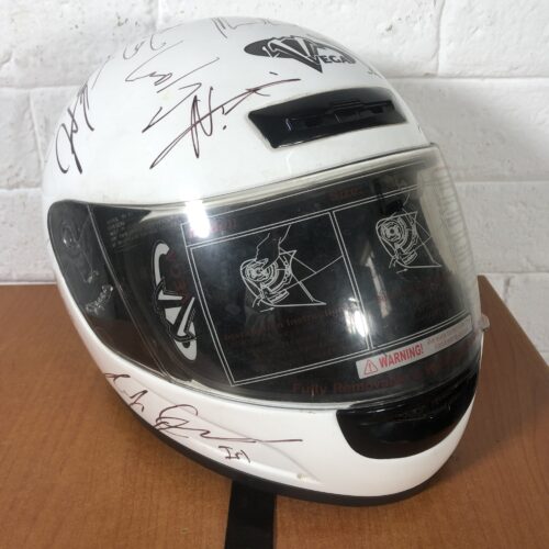 Racing Helmet Signed by Numerous Formula 1 Champions