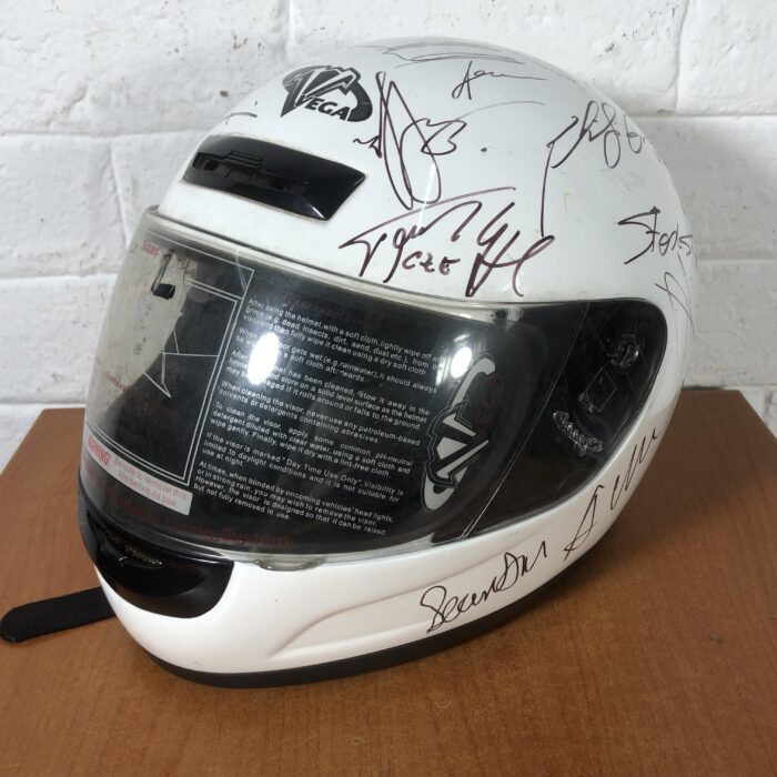 Racing Helmet Signed by Numerous Formula 1 Champions - Image 7