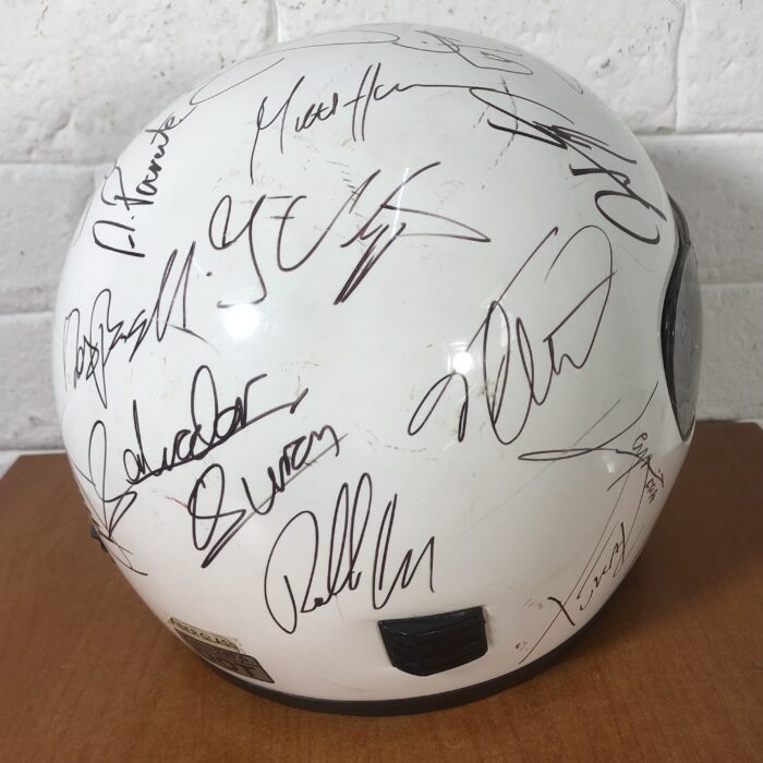 Racing Helmet Signed by Numerous Formula 1 Champions - Image 8