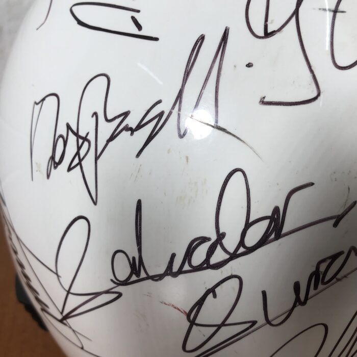 Racing Helmet Signed by Numerous Formula 1 Champions - Image 3