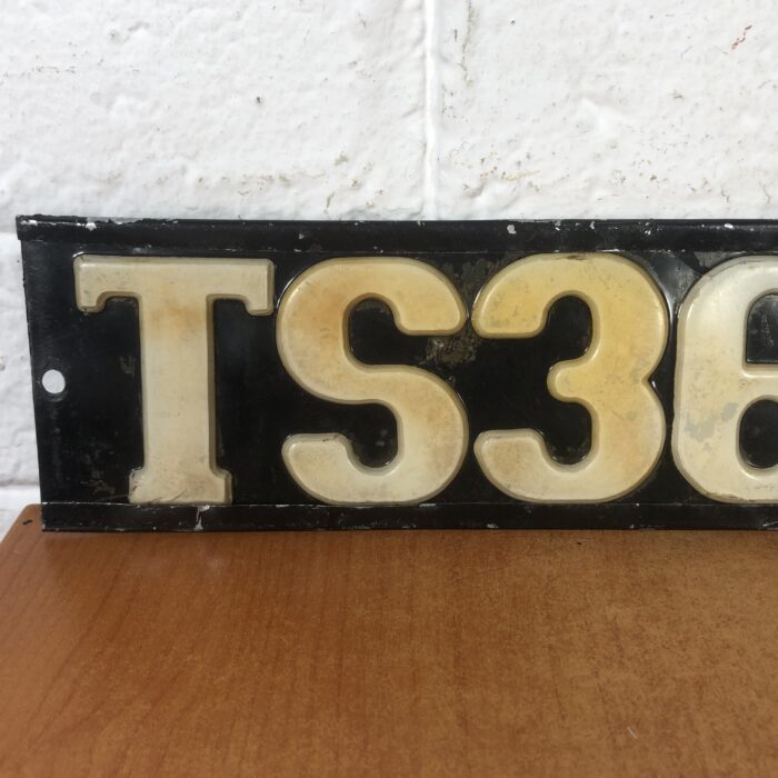 Vintage Number Plate - Image 2