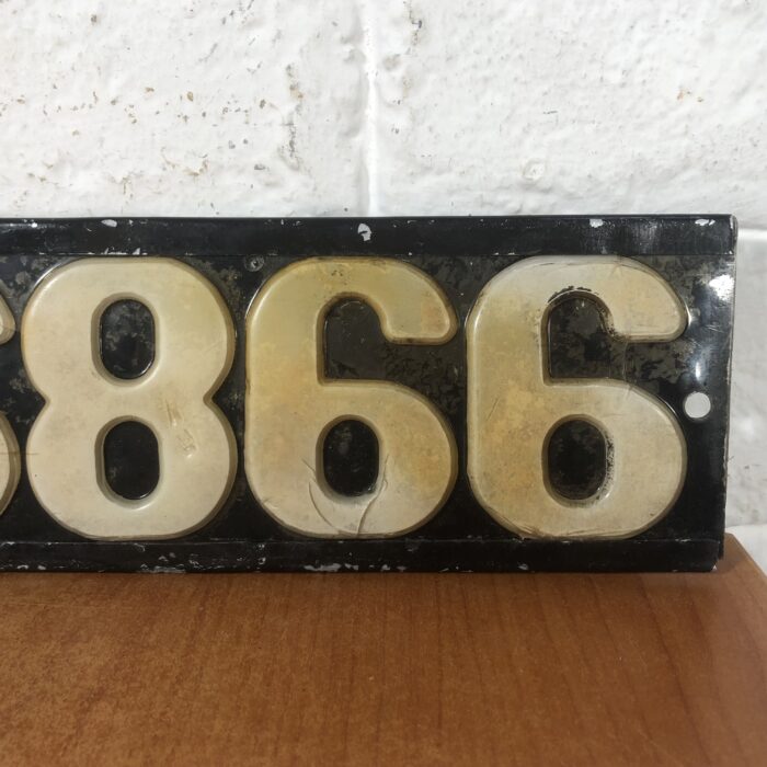 Vintage Number Plate - Image 4