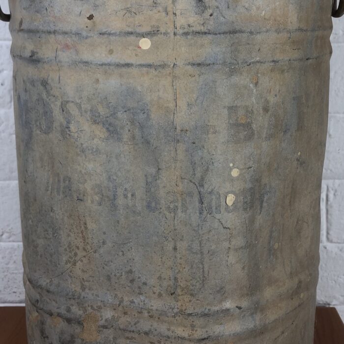 Vintage South African Railways Galvanized Container - Image 5