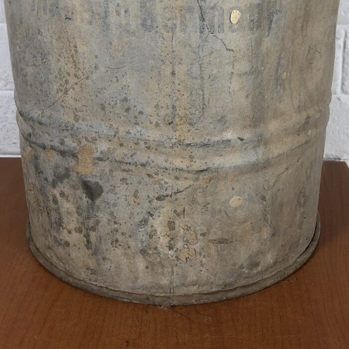 Vintage South African Railways Galvanized Container - Image 7