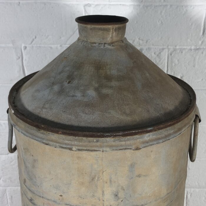 Vintage South African Railways Galvanized Container - Image 2