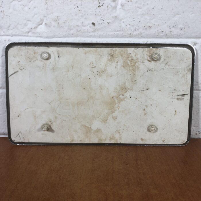Vintage 1969 Ford Mustang Bullitt Number Plate with Frame - Image 6