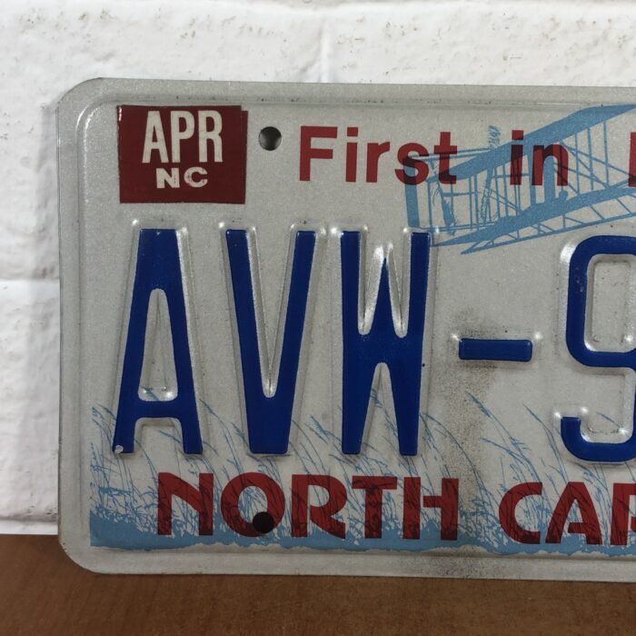 Vintage 1990s North Caroline USA Number Plate - Image 2