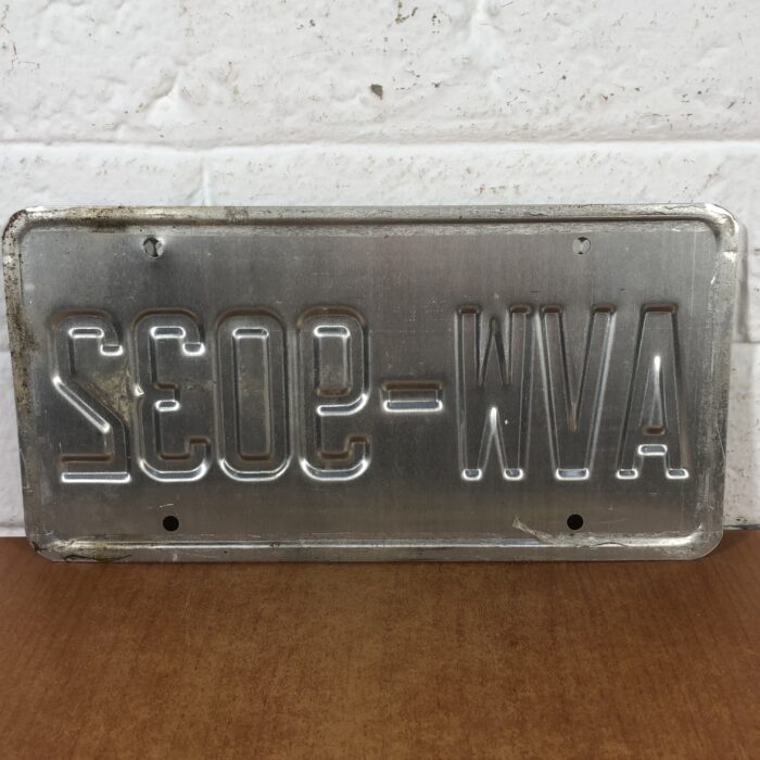 Vintage 1990s North Caroline USA Number Plate - Image 6