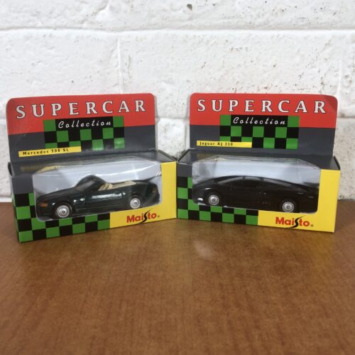 Supercar Collection Mercedes 500SL & Jaguar XJ 220