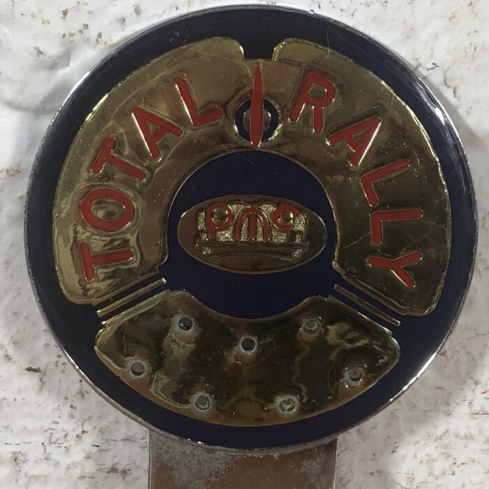 Vintage 1970s Total Rally Car Badge - Image 2
