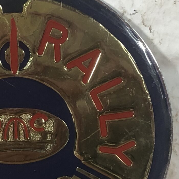 Vintage 1970s Total Rally Car Badge - Image 5