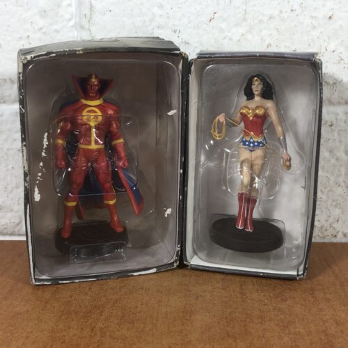 DC Figurines ~ Red Tornado Tornado Rojo & Wonder Woman