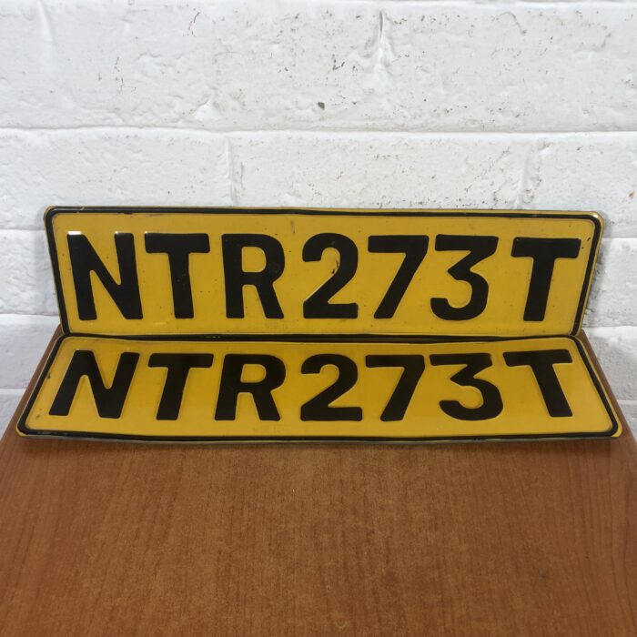 Vintage Number Plates - Image 2