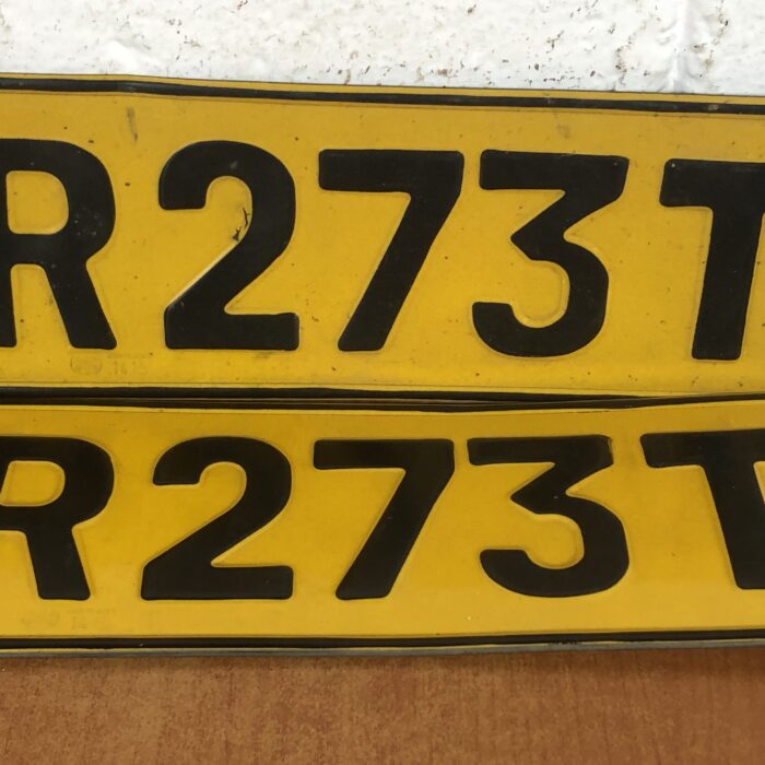 Vintage Number Plates - Image 4