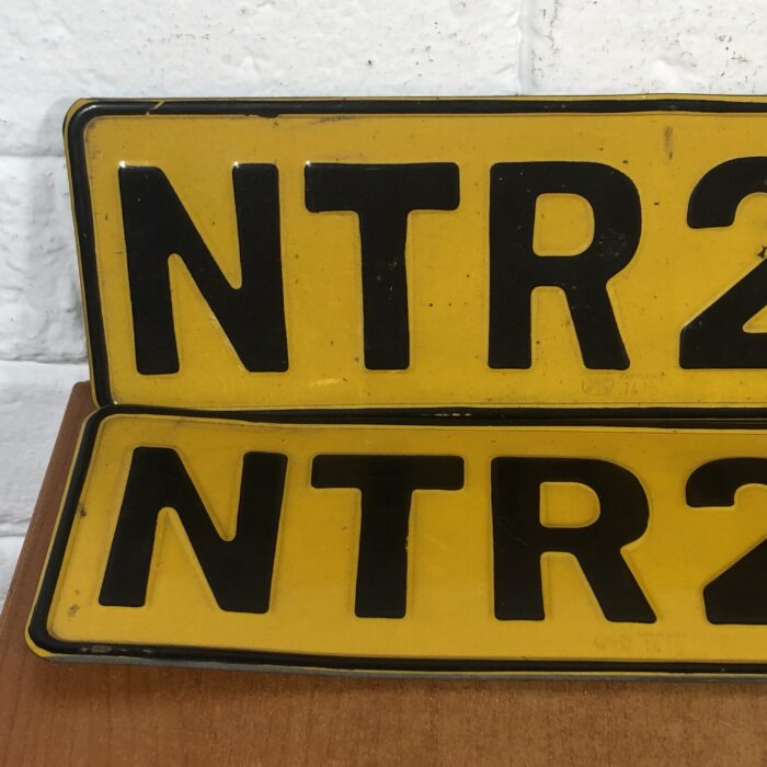 Vintage Number Plates - Image 3