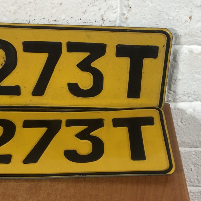 Vintage Number Plates - Image 5