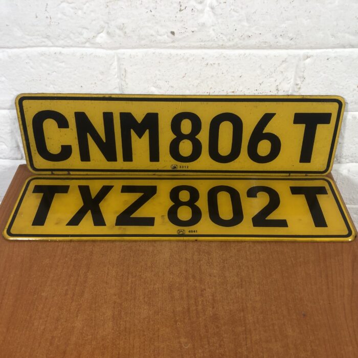 Vintage Number Plates - Image 6