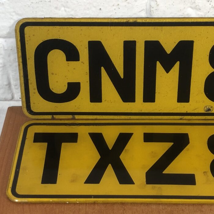 Vintage Number Plates - Image 7
