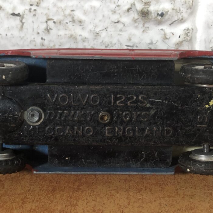 RARE Vintage South African Dinky Toys Volvo 122S (Repainted) - Image 7