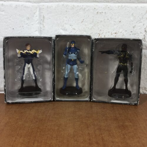 DC Figurines ~ Lightning Lad, Black Lightning Eclair Noir & Blue Beetle