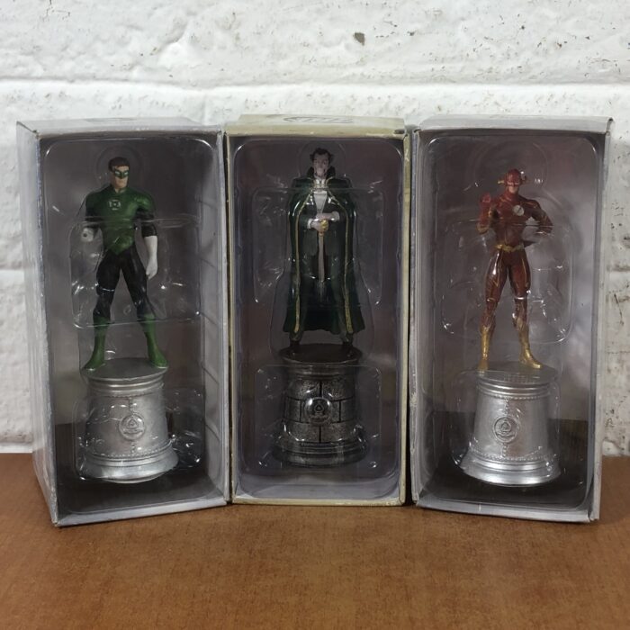 DC Figurines ~ Green Lantern, Flash & RA's Al Ghul
