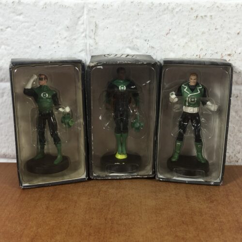 DC Figurines ~ Green Lantern, John Stewart & Guy Gardner
