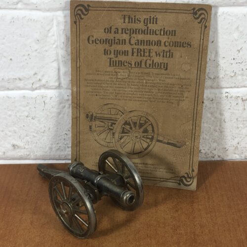 Vintage Georgian Cannon Reproduction Model (Offered as a Free Gift with "Tunes of Glory")