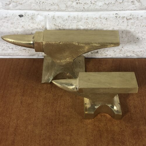 Miniature Brass Anvils
