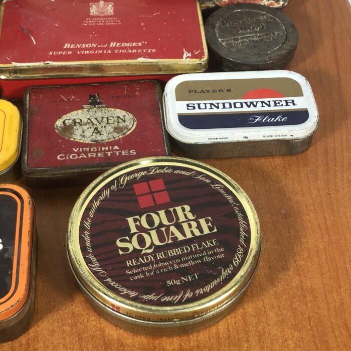 Vintage Tobacco Tin Collection - Image 6