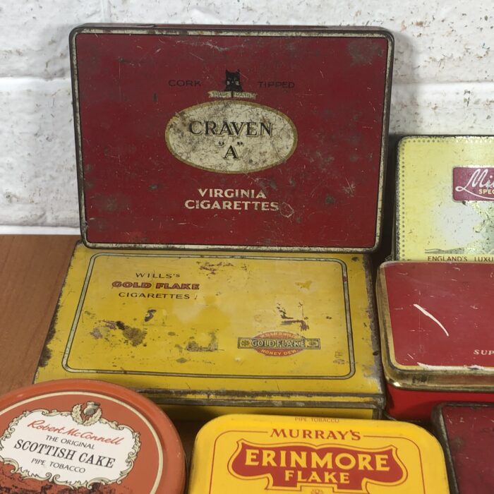 Vintage Tobacco Tin Collection - Image 2