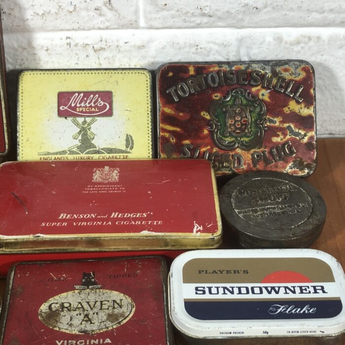 Vintage Tobacco Tin Collection - Image 4