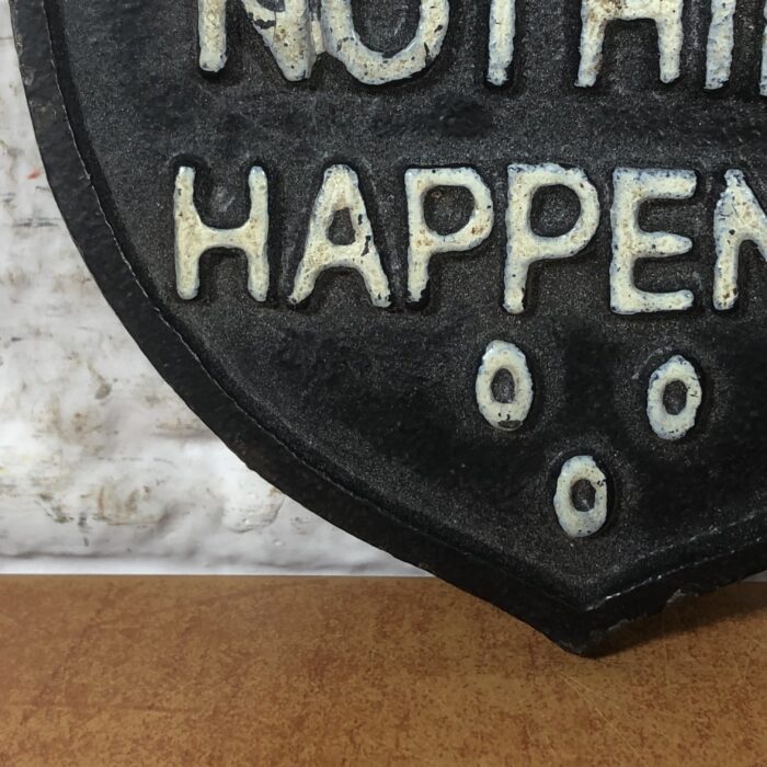 Cast Iron Sign - Image 5