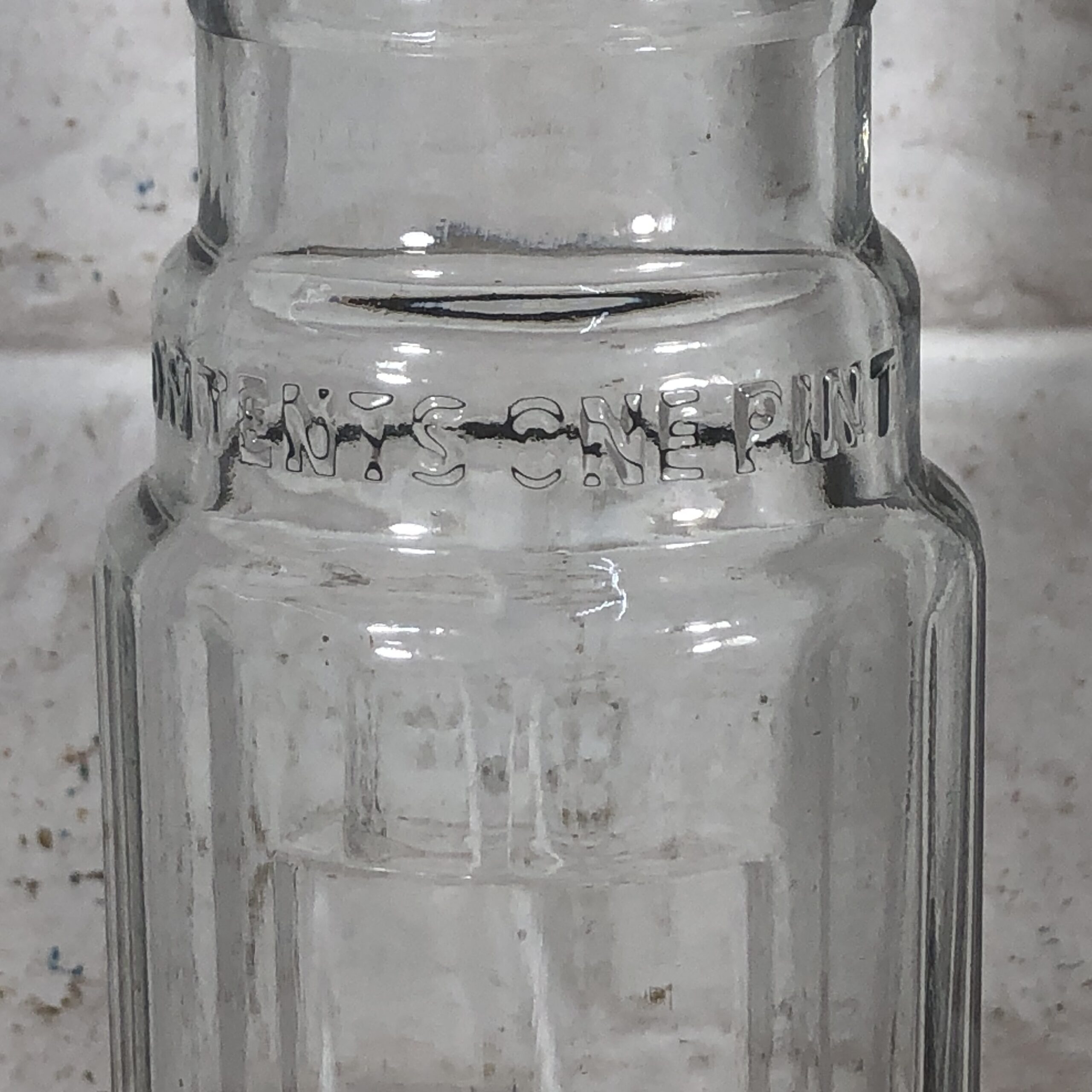 Vintage 1960s Esso Glass Bottle (One Pint) ~ Esso Petroleum Company Ltd. - Image 3