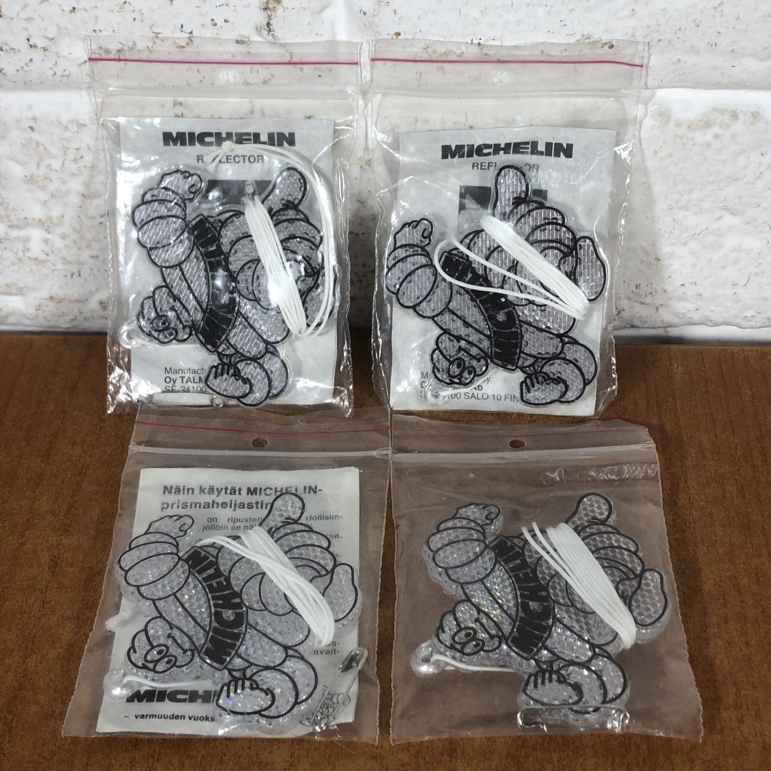 Set of 4 Michelin Reflectors