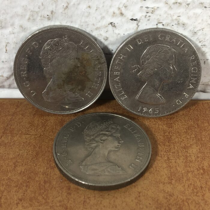Vintage Royal Family & Winston Churchill Commemorative Coins - Image 6