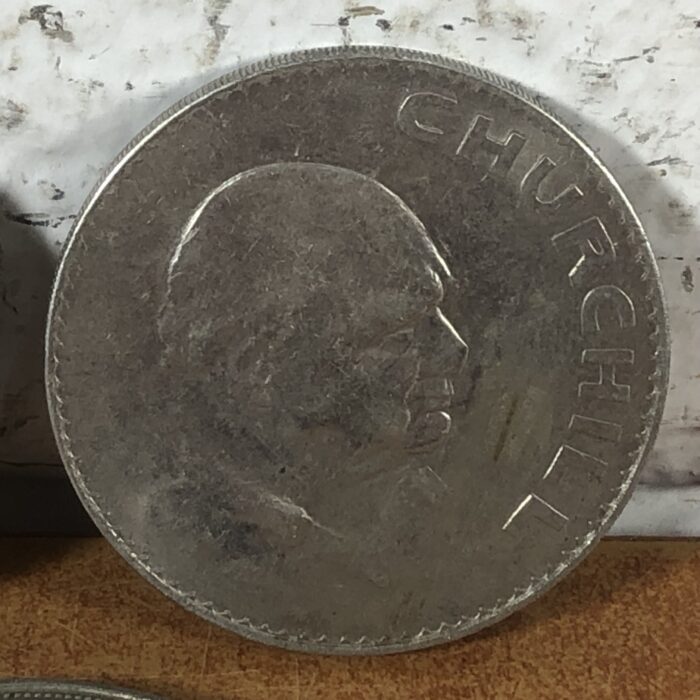 Vintage Royal Family & Winston Churchill Commemorative Coins - Image 3