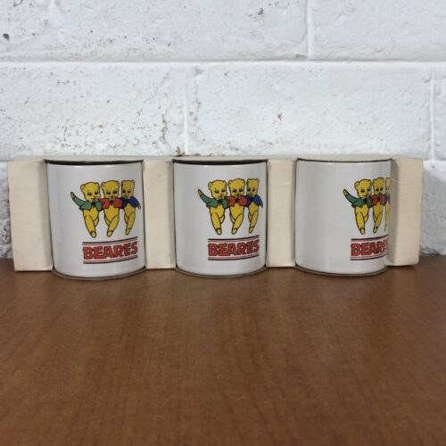 Set of 3 Vintage Beares Mugs