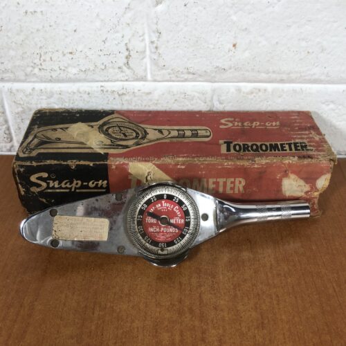 Vintage Snap-On Torqometer in Original Box (Made in USA)