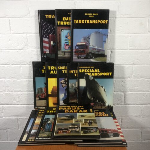 Collection of Golden Book Series about Trucks