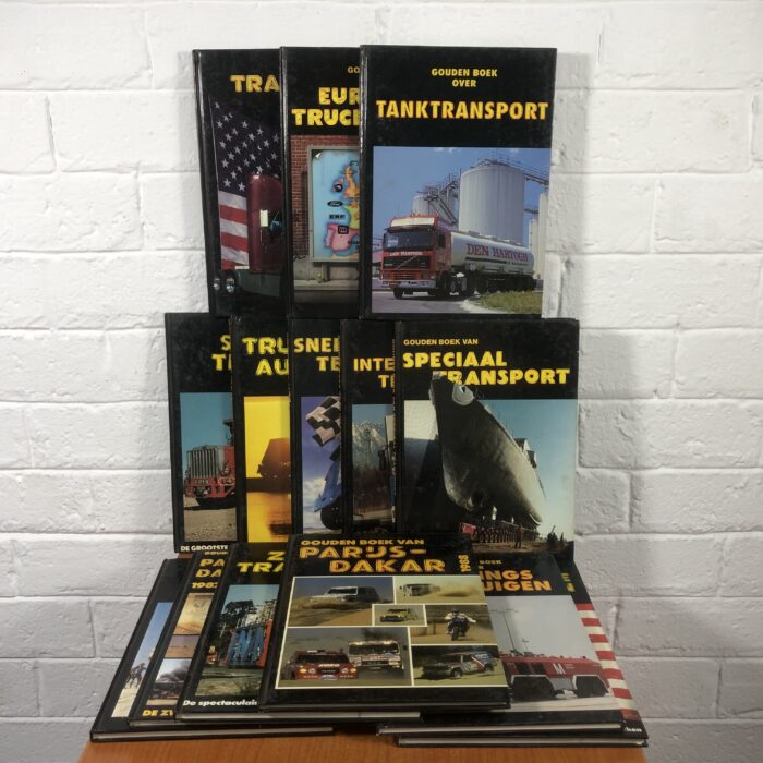 Collection of Golden Book Series about Trucks