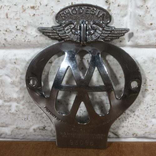RARE Vintage Rhodesian AA Badge