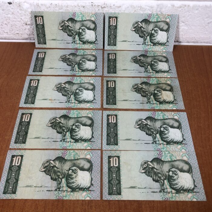 Vintage South African R10 Bank Notes - Image 2