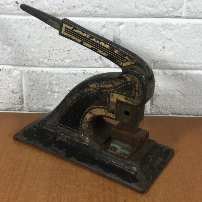 Vintage Initial Perforating Machine