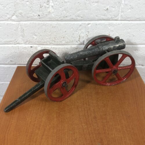 Vintage Cast Aluminium Cannon Model